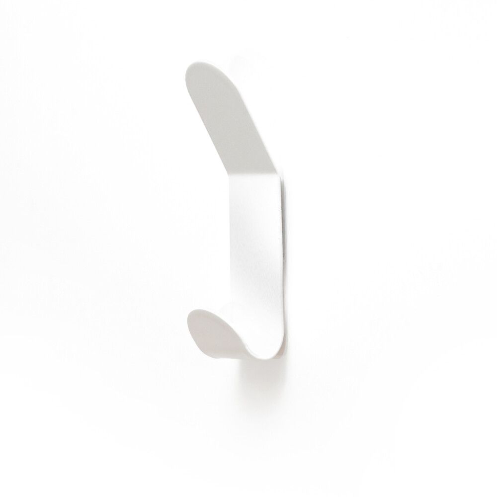 Tuplakoukku REI valkoinen 137 mm