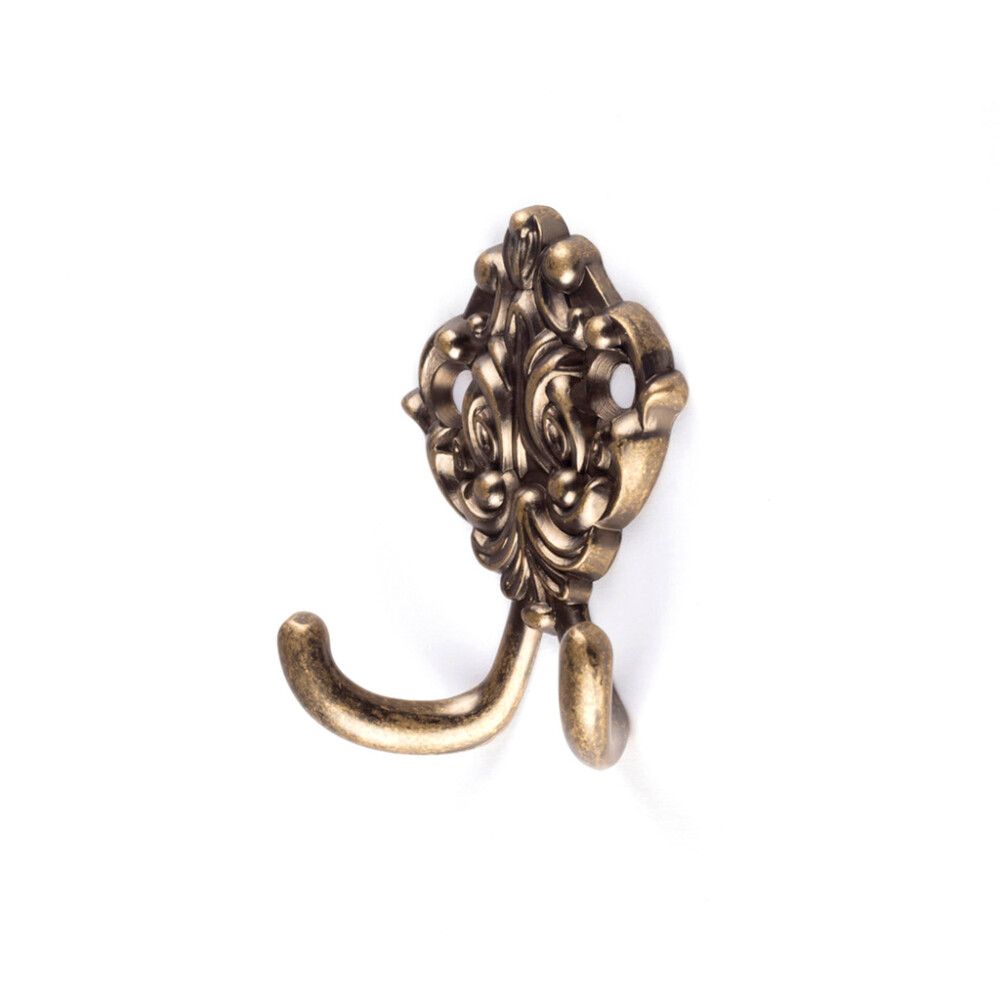 Tuplakoukku REI antiikkimessinki 80 mm