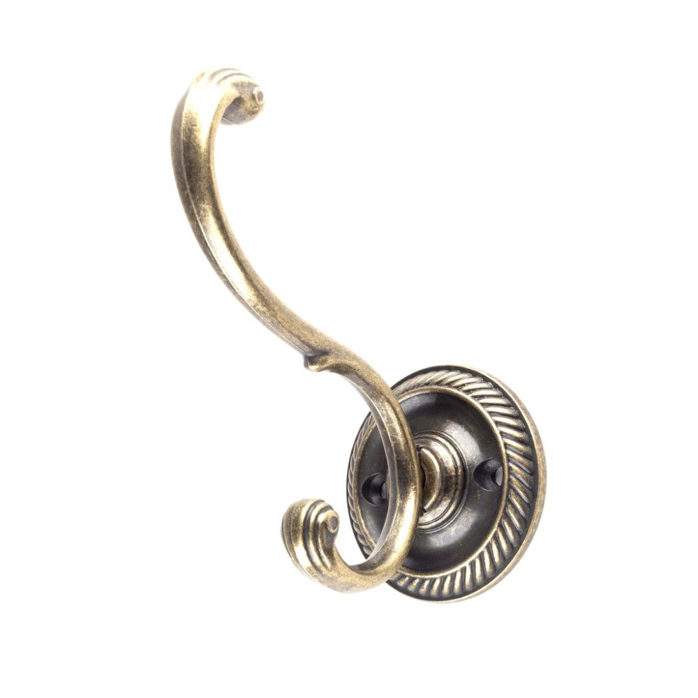 Tuplakoukku REI antiikkimessinki 160 mm