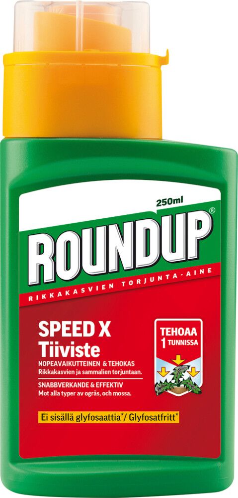 Rikkakasvien torjunta-aine RoundUp Speed X 250 ml