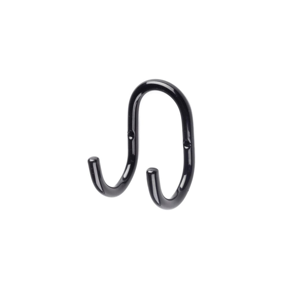 Tuplakoukku REI Iron 2 mattamusta 85 mm