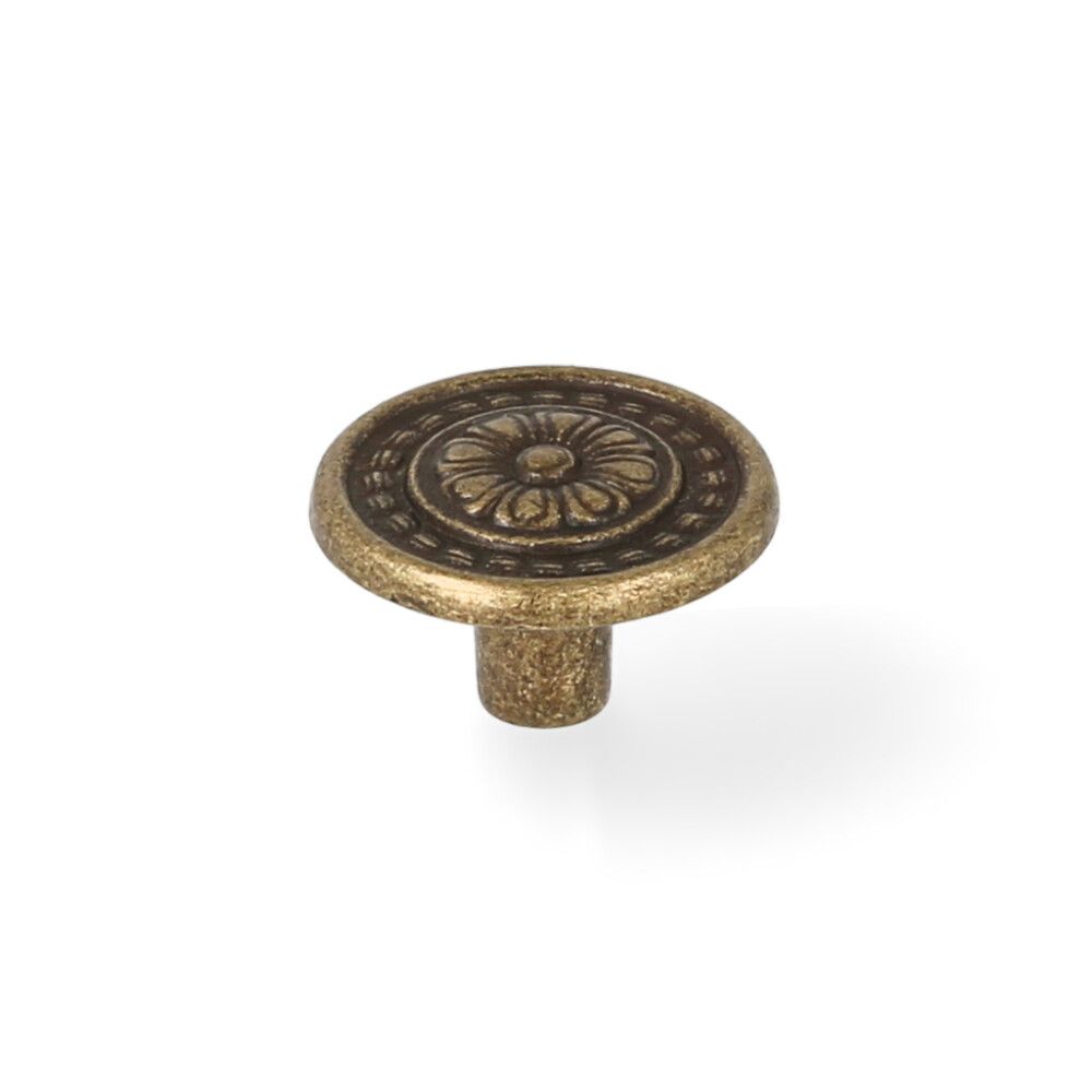 Nuppi REI antiikkimessinki 30 mm