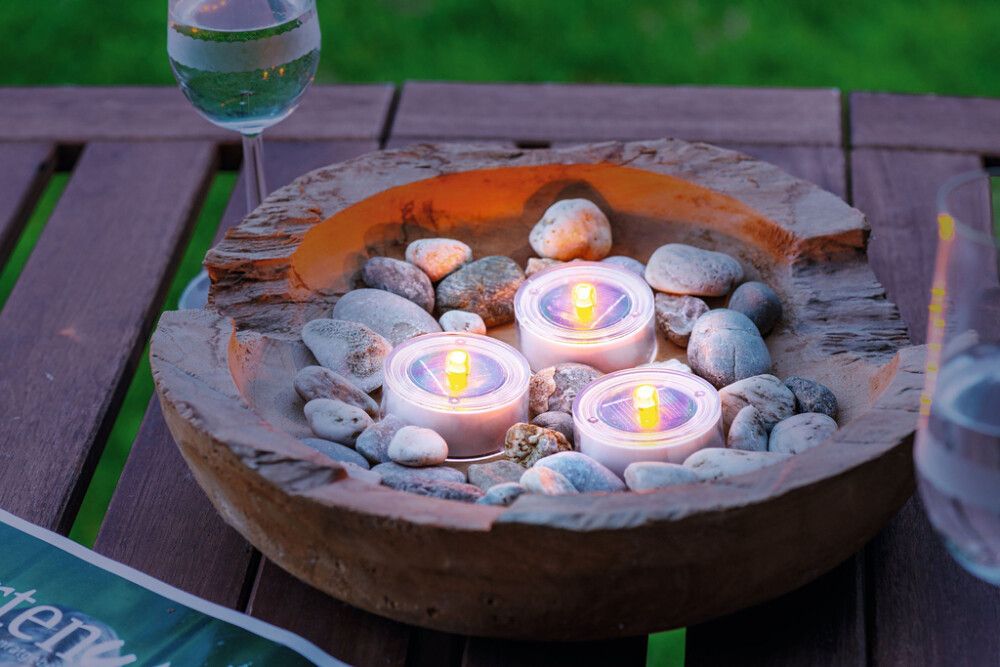 Solar kynttilät Eglo Ø 5,2 cm 3 kpl/pkt