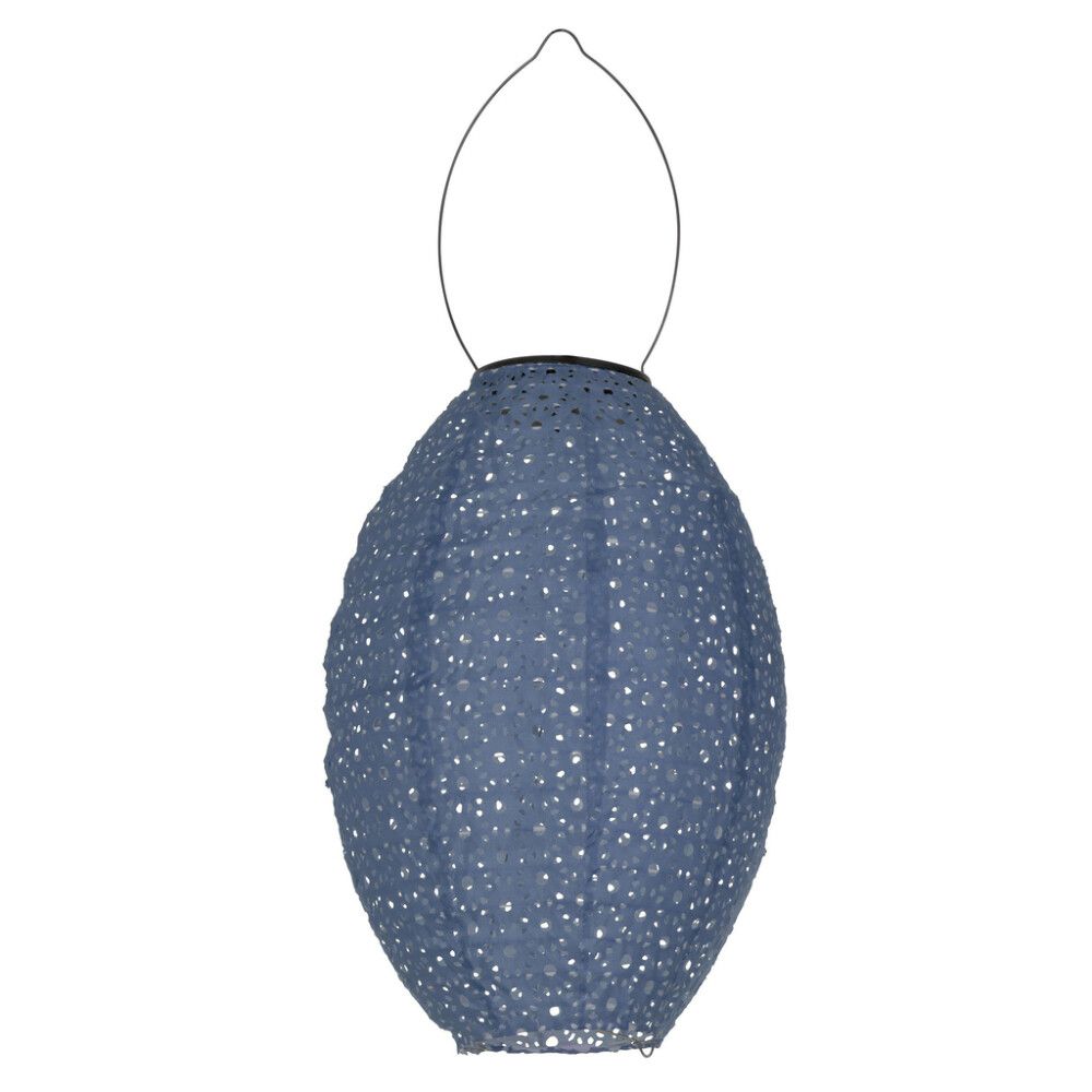 Solar lyhty Eglo tumma liila Ø 20 x 29 cm