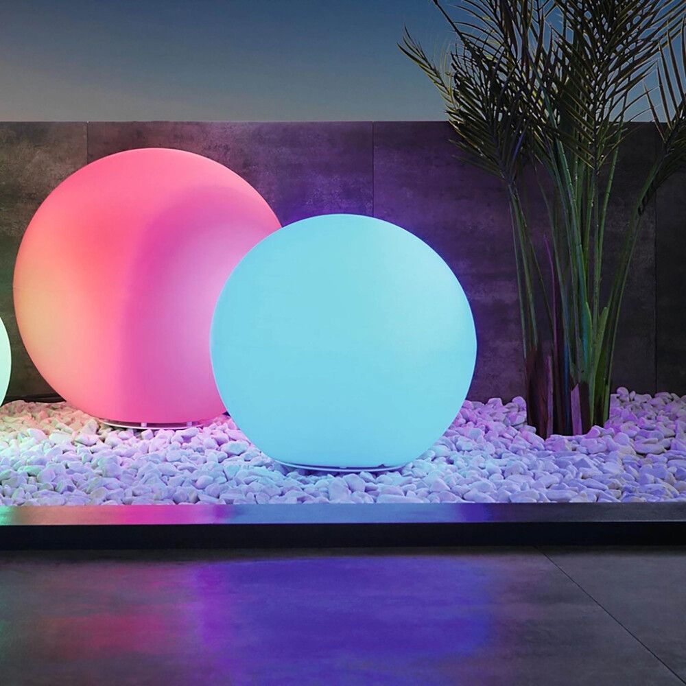 LED-älyvalopallo Eglo Monterolo-C RGB, useita kokovaihtoehtoja 30 cm