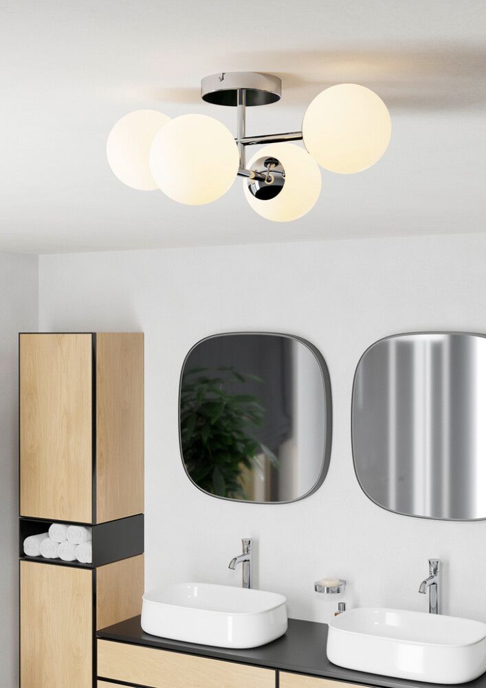 Kylpyhuonevalaisin Eglo Castrovido kromi IP44