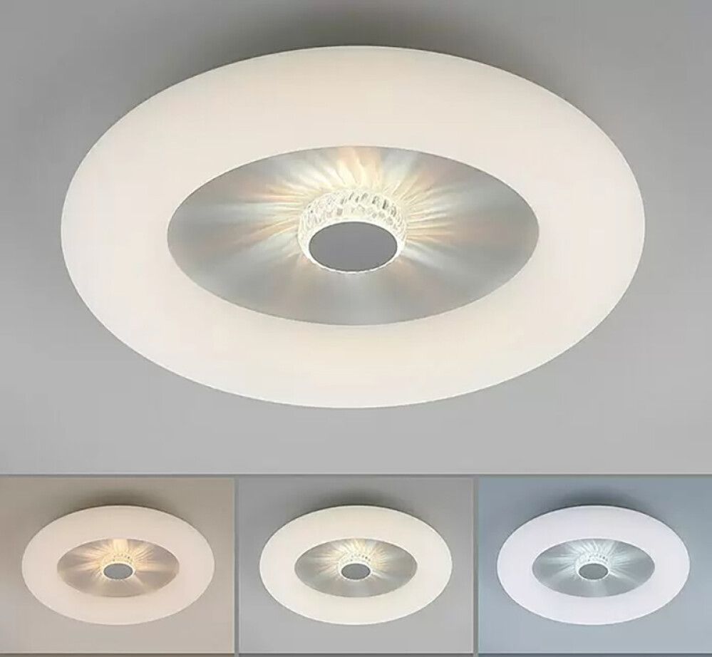 Plafondi Just Light Vertigo valkoinen Ø 50 cm