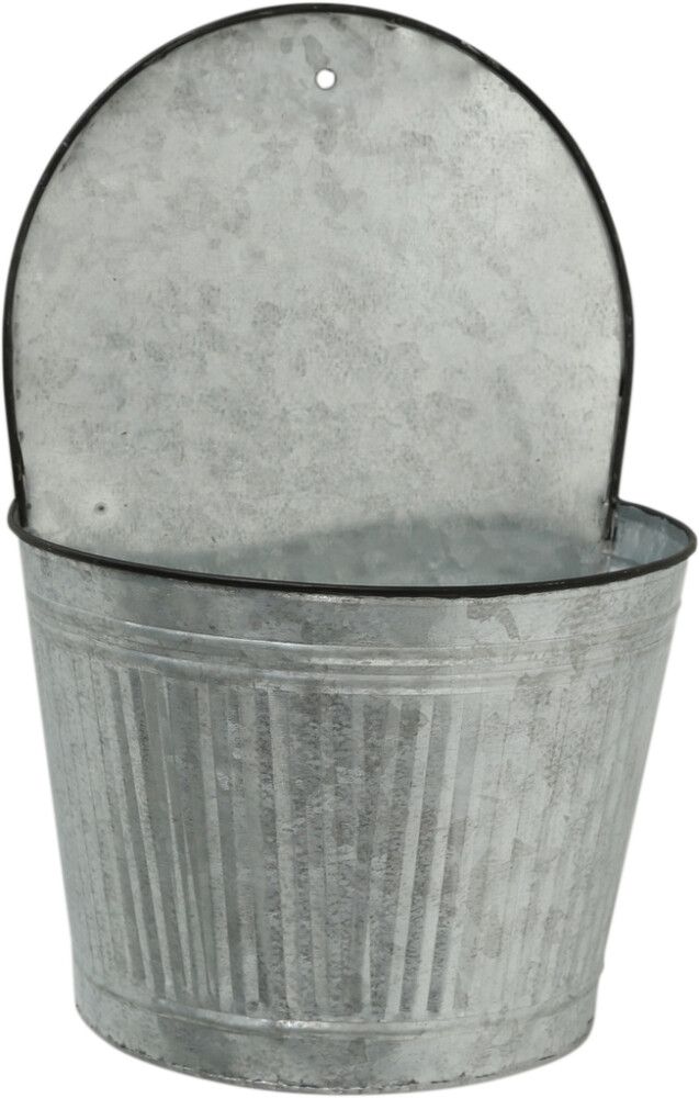 Seinäruukku sinkki 33 cm