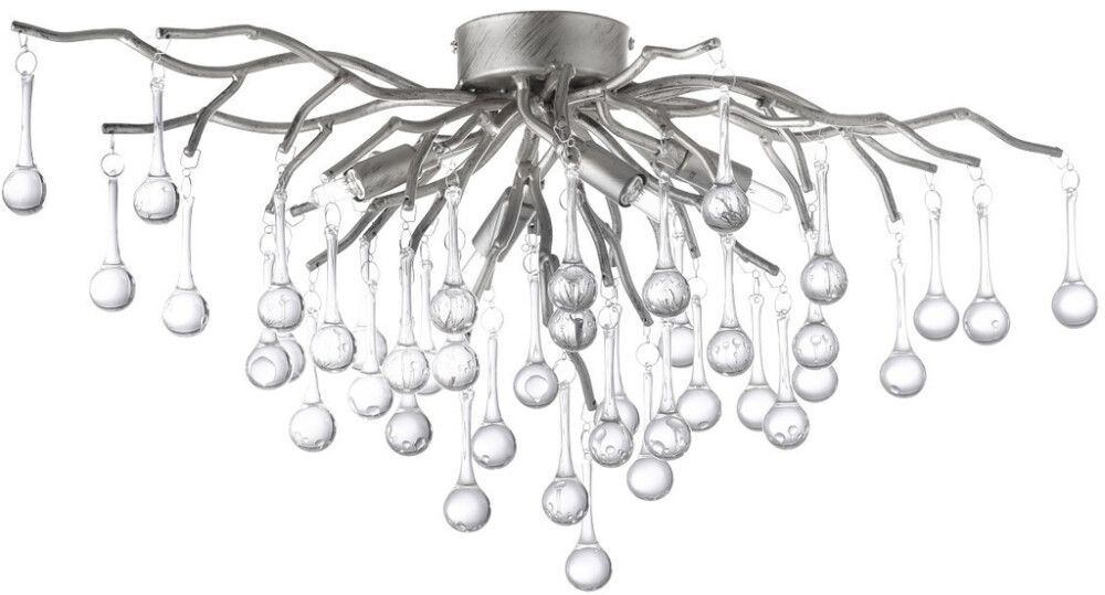 Kattovalaisin Paul Neuhaus Icicle teräs Ø 60 cm