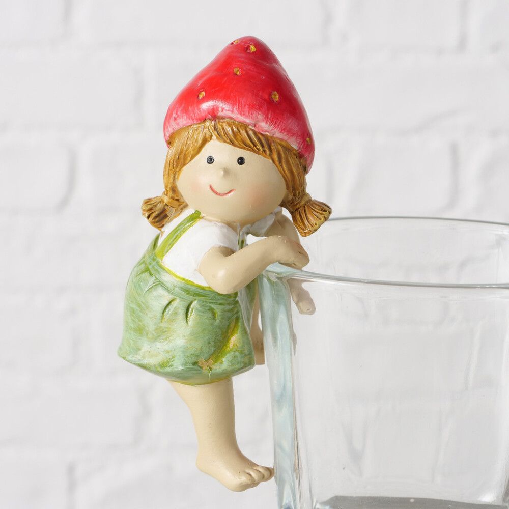 Ruukkukoriste mansikkapipo 11 cm lajitelma