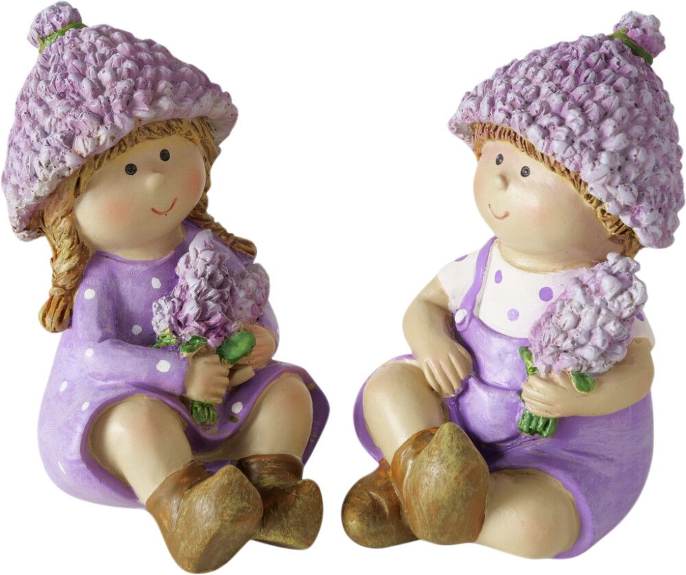 Puutarhapatsas lapsi 9 cm lajitelma