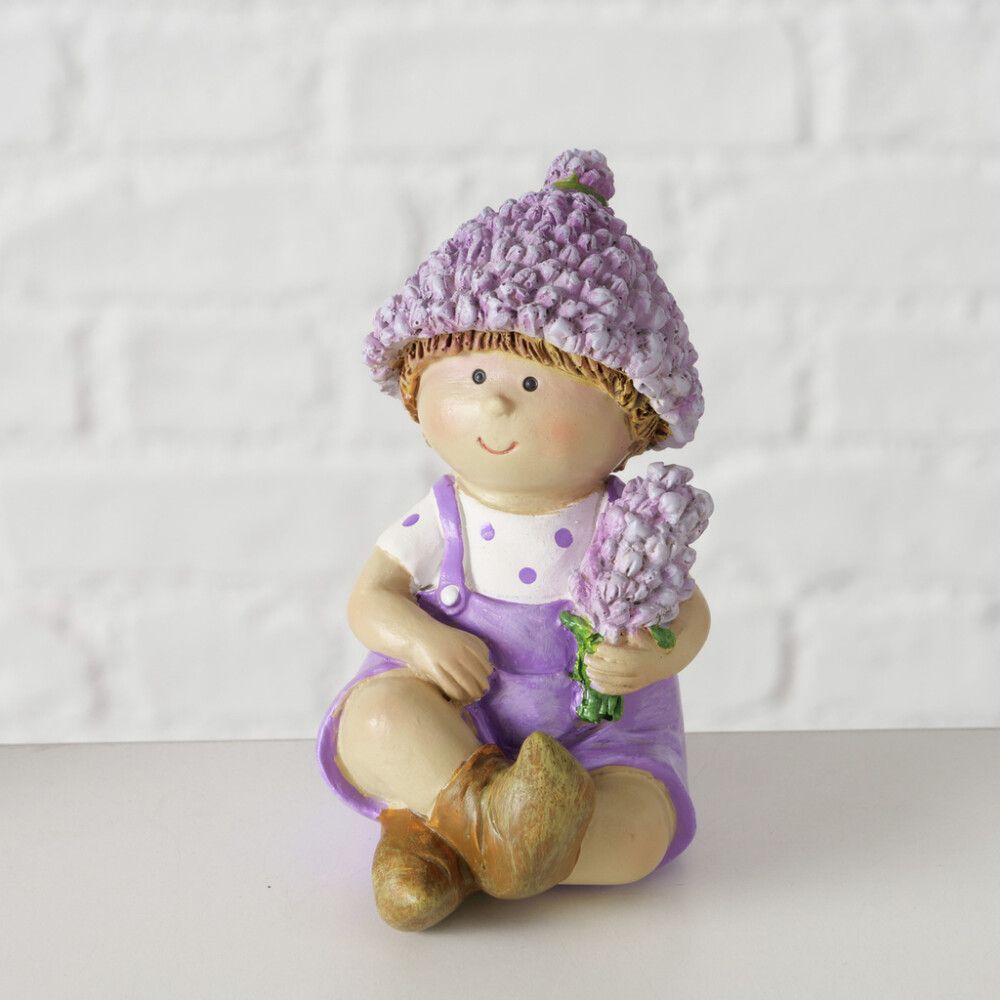 Puutarhapatsas lapsi 9 cm lajitelma