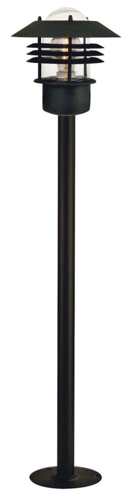 Pylväsvalaisin Nordlux Vejers musta IP54