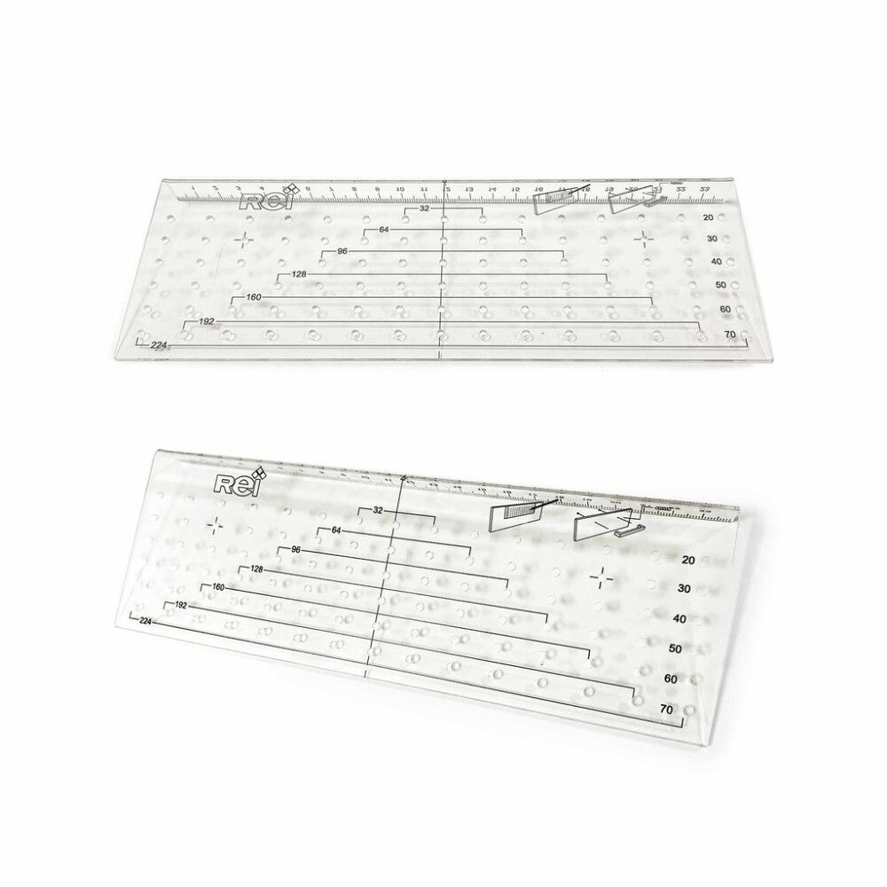 Porausohjain REI vetimien kiinnitykseen