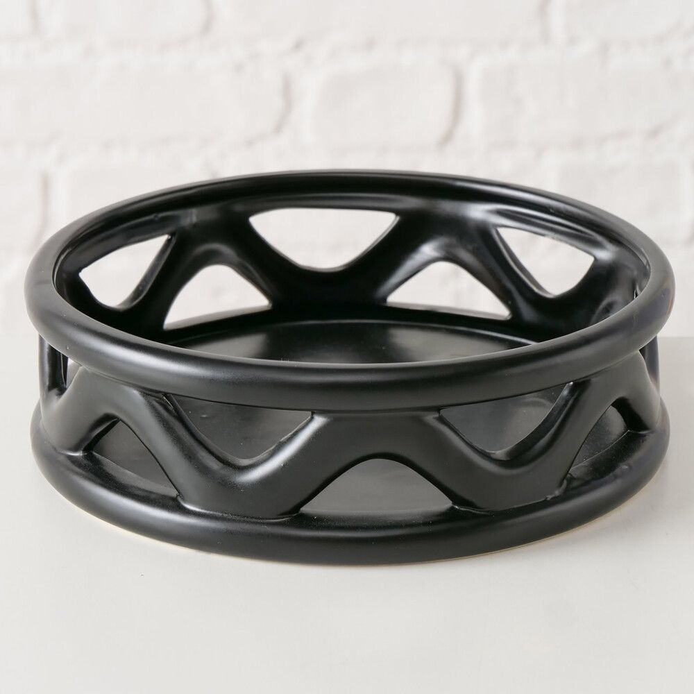 Kulho Boltze Himala mattamusta Ø 20,5 x 6 cm