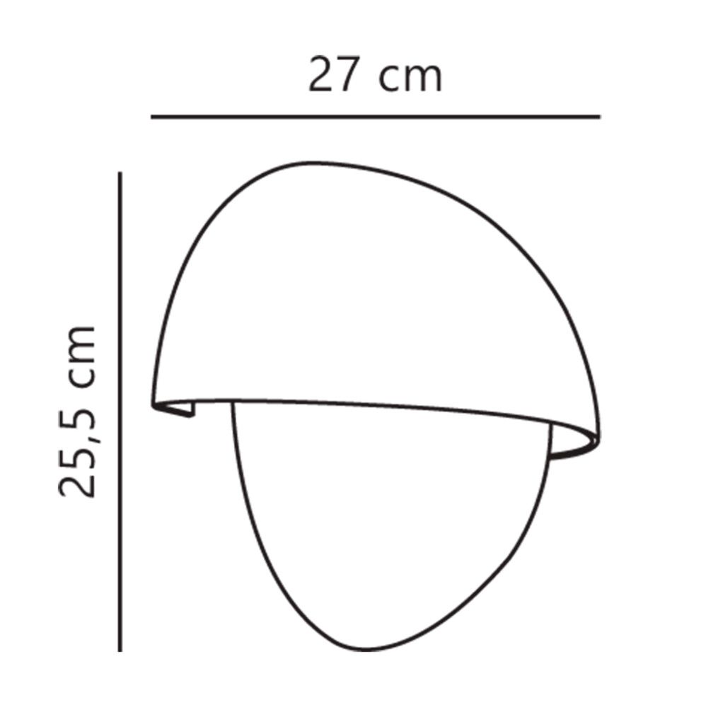 Seinävalaisin Nordlux Scorpius Maxi E27 musta 27 x 25,5 cm IP44