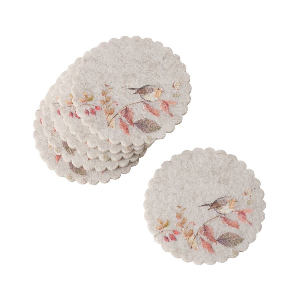 Lasinalunen Boltze Lintu 10 cm 6 kpl