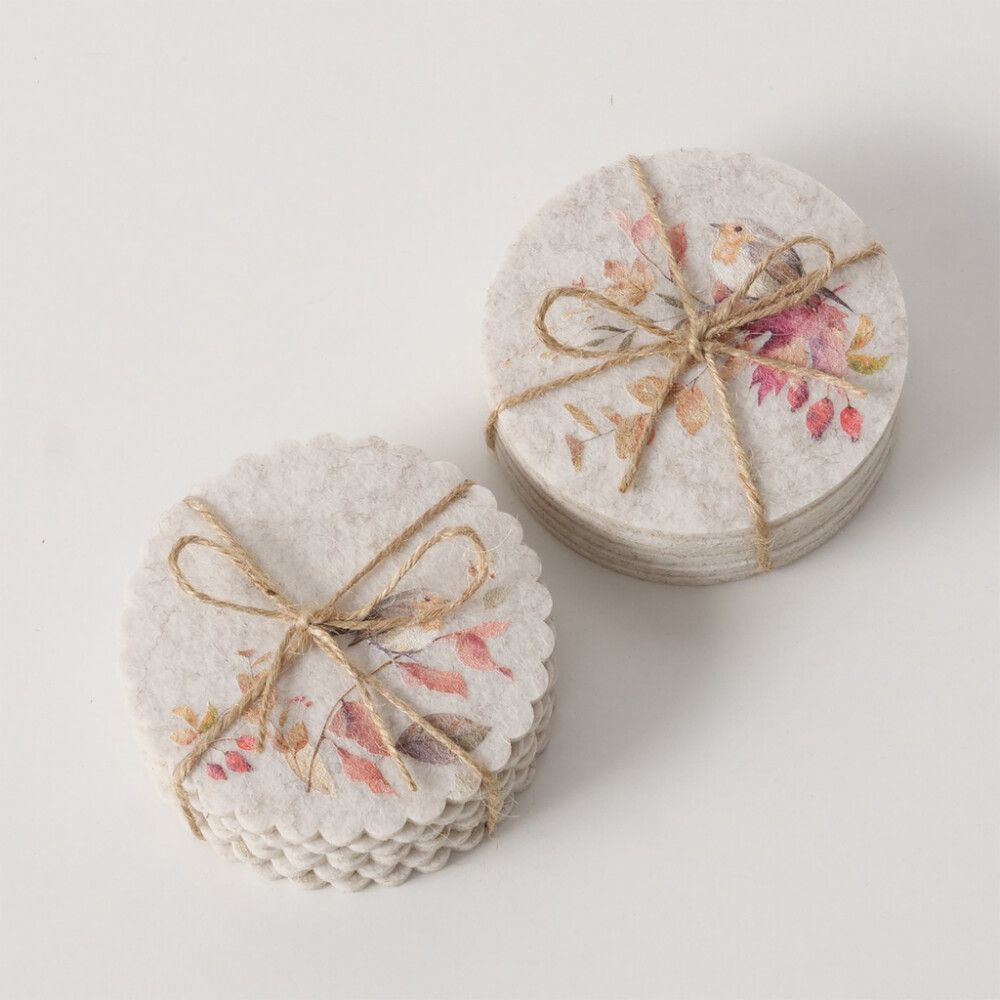 Lasinalunen Boltze Lintu 10 cm 6 kpl