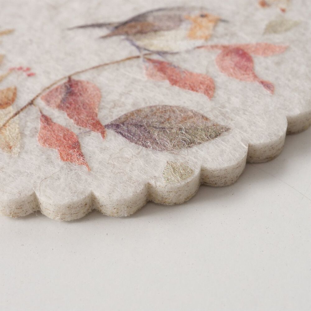 Lasinalunen Boltze Lintu 10 cm 6 kpl