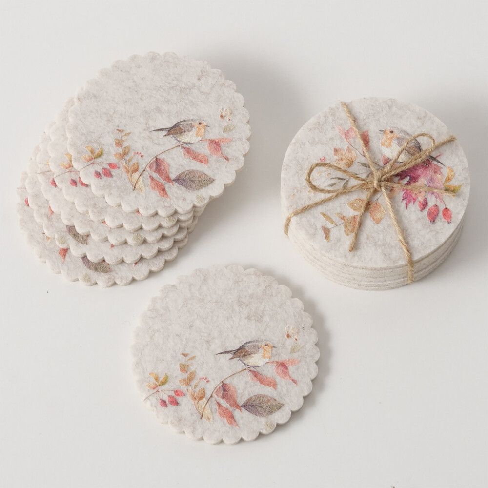 Lasinalunen Boltze Lintu 10 cm 6 kpl