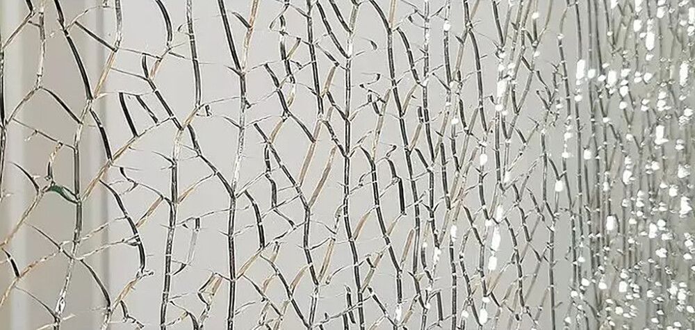 Walk-in suihkuseinä Camargue crash glass S63 85 cm