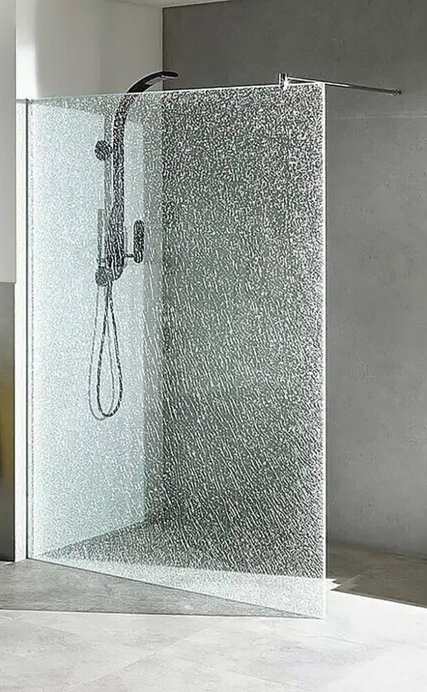 Walk-in suihkuseinä Camargue crash glass S63