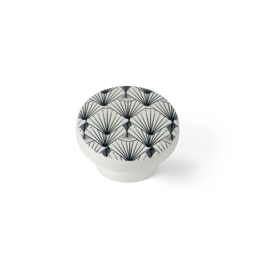 Nuppi REI musta/valkoinen 38 mm