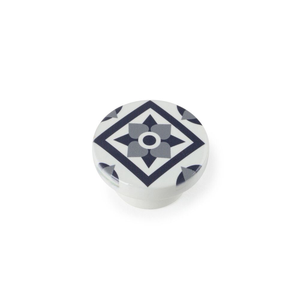 Nuppi REI harmaa/valkoinen 32 mm