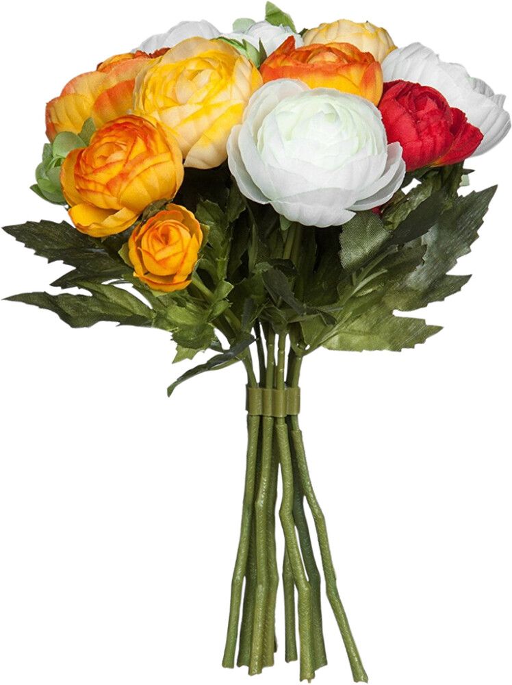 Silkkikasvi leinikkikimppu oranssi