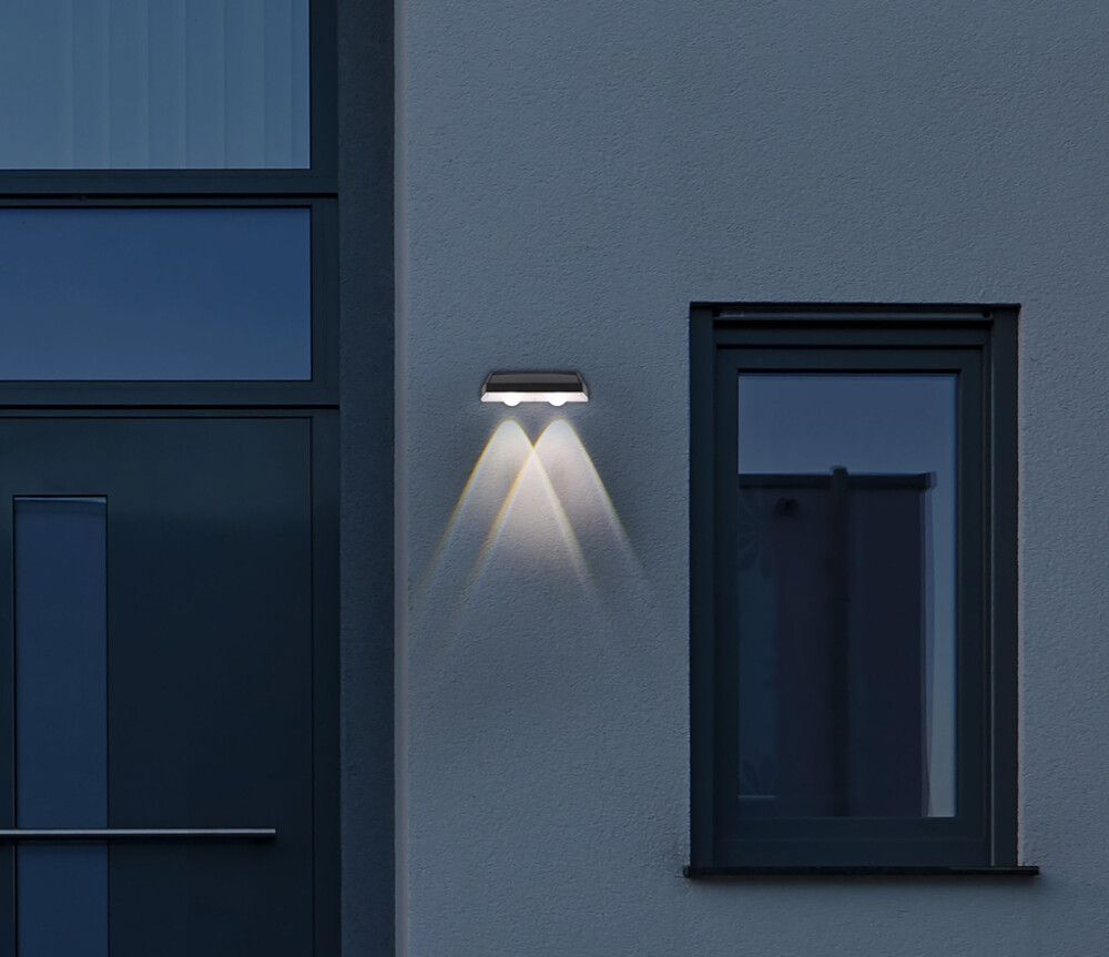 Solar seinävalaisin Globo musta