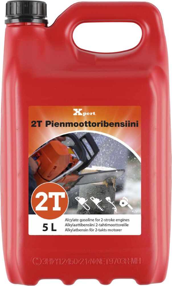 Pienkonebensiini Xpert 2-tahtimoottoreille 5 l