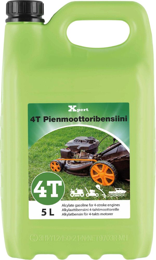 Pienkonebensiini Xpert 4-tahtimoottoreille 5 l