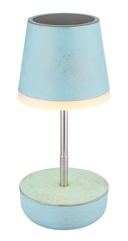 Solar pöytävalaisin Globo sininen