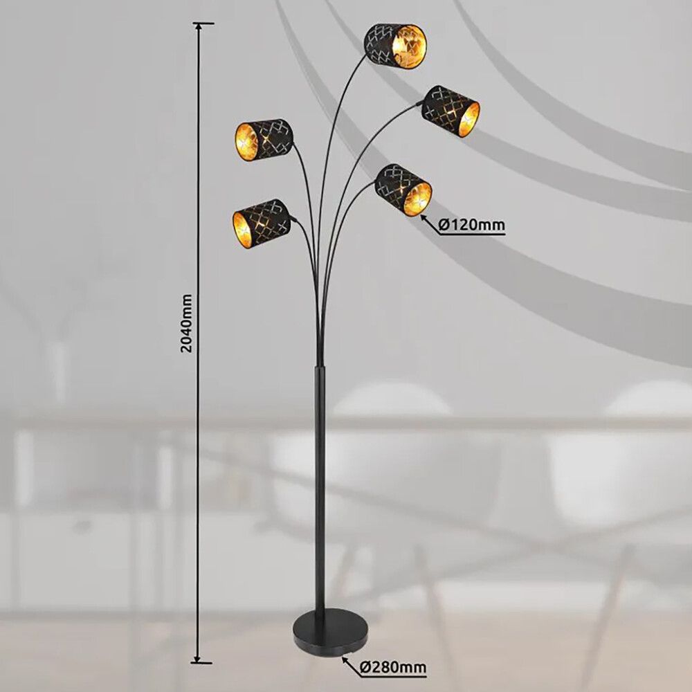 Lattiavalaisin Globo Clarke 5-os 204 cm