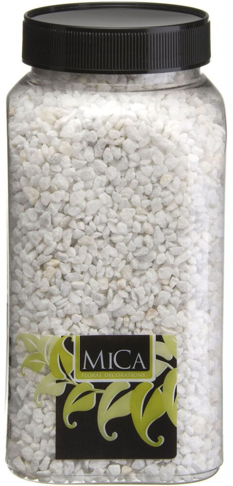 Koristehiekka valkea 1 kg 2-3 mm