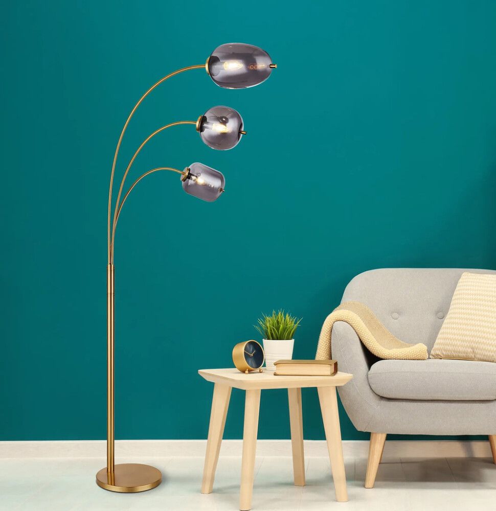 Lattiavalaisin Globo Blacky 3-os 175 cm Messinki