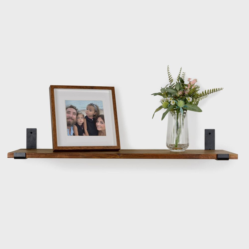 Hyllynkannatin REI 21,1 x 10,3 x 4 cm musta