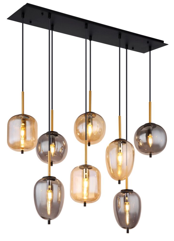 Riippuvalaisin Globo Blacky 8-os messinki/musta