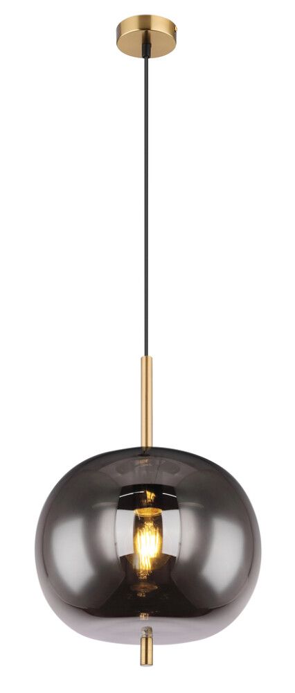 Riippuvalaisin Globo Blacky I 1-os messinki Ø 30 cm
