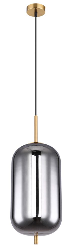 Riippuvalaisin Globo Blacky I 1-os messinki Ø 22 cm