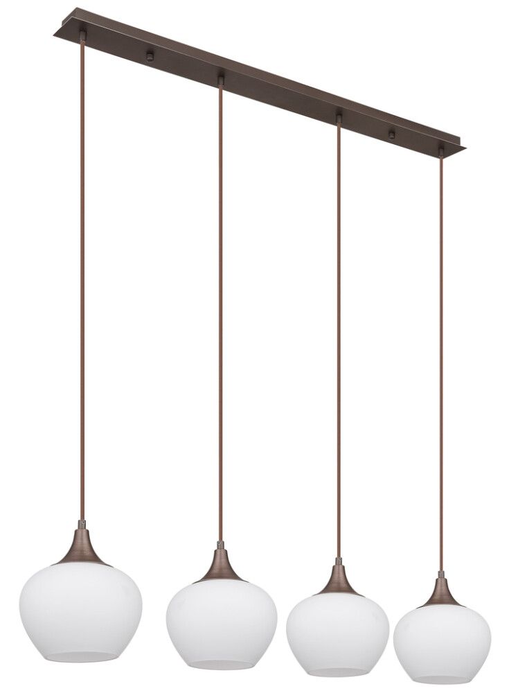 Riippuvalaisin Globo Maxy 4-os kahvi/opaalilasi 100 cm