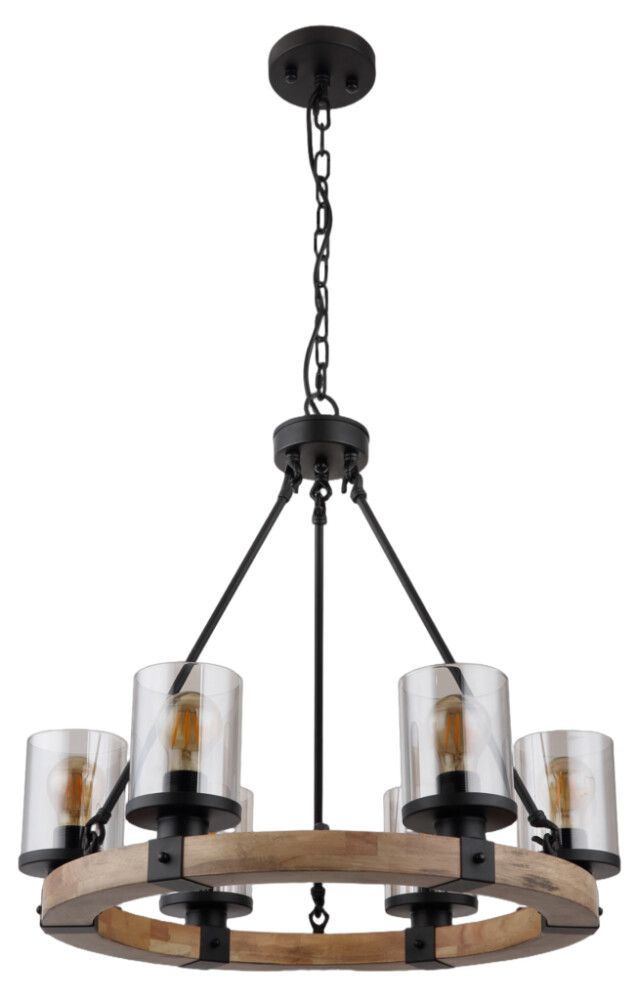 Riippuvalaisin Globo Lila 6-os musta/tummanruskea Ø 59 x 98 cm