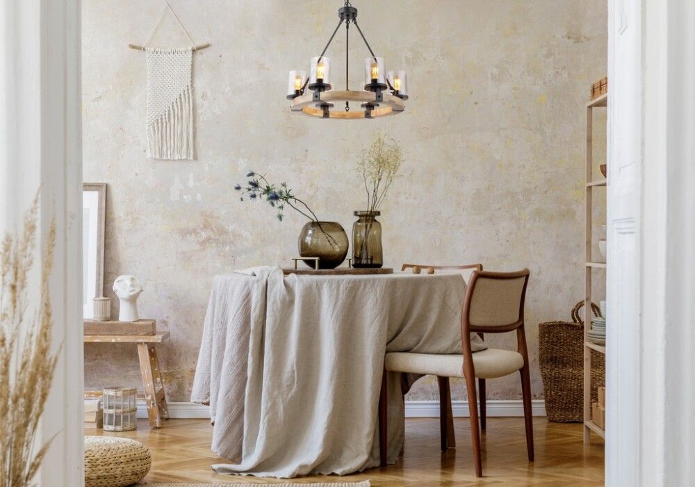 Riippuvalaisin Globo Lila 6-os musta/tummanruskea Ø 59 x 98 cm