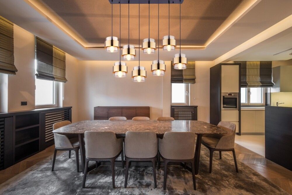 Riippuvalaisin Globo Milley 8-os musta/messinki 103 cm