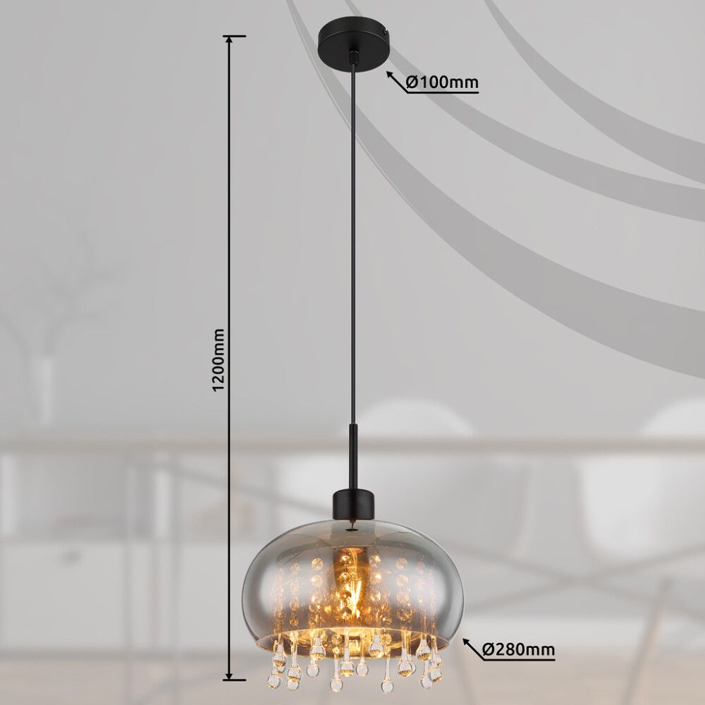 Riippuvalaisin Globo Corry 1-os musta