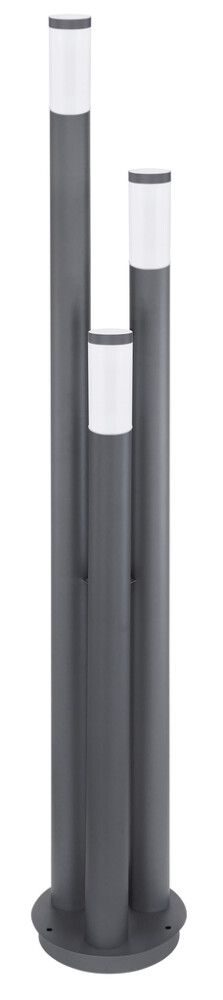 Pylväsvalaisin Globo Boston 3-os 170 cm Antrasiitti