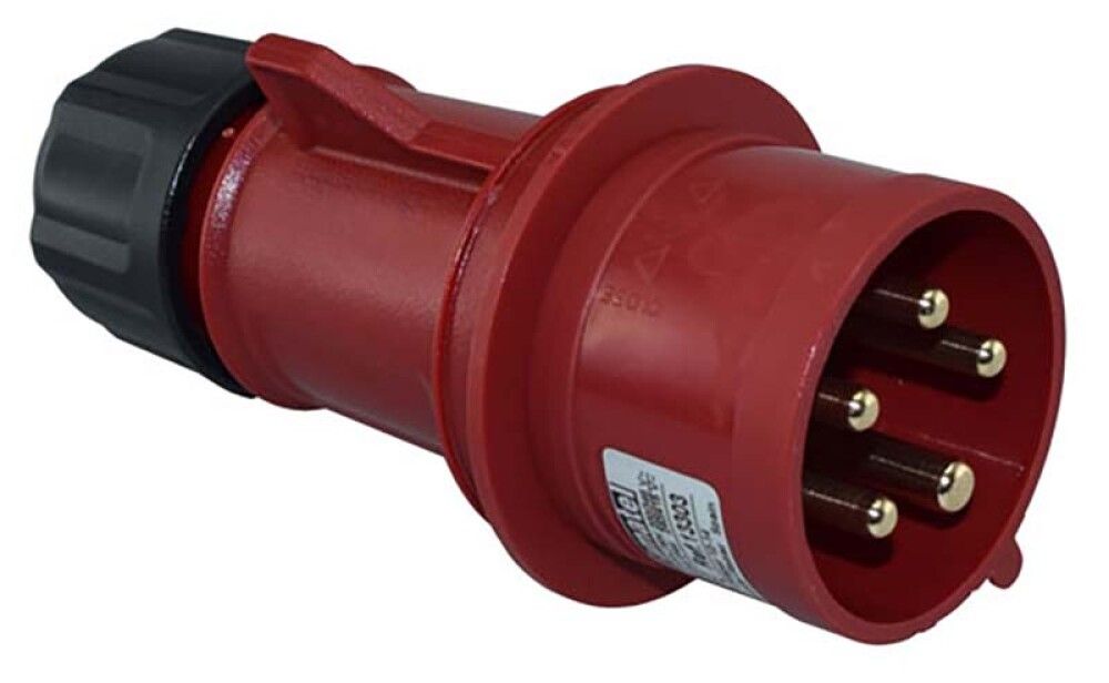 Voimapistotulppa Famatel 5-napainen 32A 400 V