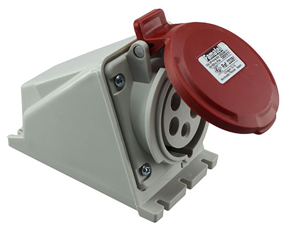 Voimajatkopistorasia Famatel 5-napainen 16A 400 V