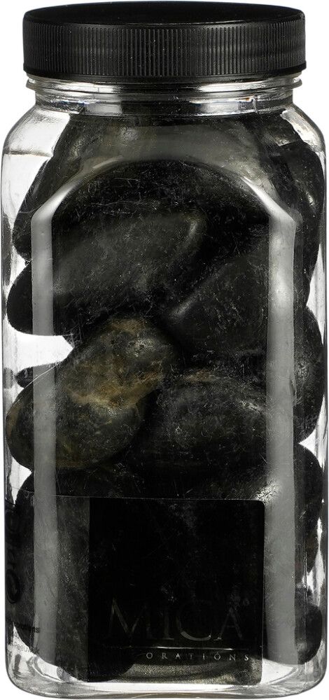 Koristekivi musta iso 1 kg