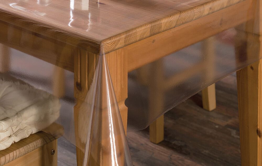 Pöytäliinamuovi Kristall 140 cm (per metri)